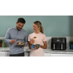 NINJA FOODI AF300EU - Friggitrice Senza Olio Dual Zone - Funzioni Sync, Match - 6 Modalità Di Cottura - 7,6L - 2400W -Elettrodomestici Negozio 99460278 4