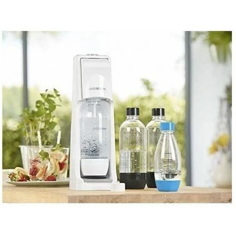 Macchina Soda Di Sodastream, 1 Cilindro Di CO2, 1 Little 1L, 1 0,5 Littiglia 6 Macchina Soda Di Sodastream, 1 Cilindro Di CO2, 1 Little 1L, 1 0,5 Littiglia - immagine 4