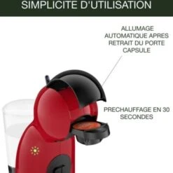 Krups Nescafé Dolce Gusto Macchina Da Caffè Yy4580fd + 3 Scatole Di Caffè Espresso, 15 Bar, Capsule, Compatto, Piccolo, Rosso -Elettrodomestici Negozio 99472718 2