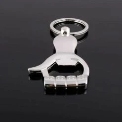 Apribottiglie Apribottiglie Con Portachiavi In Metallo Accessorio Pratico Apribottiglie Strumento Portatile, A Mano, -Elettrodomestici Negozio 99778782 4