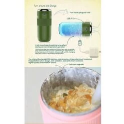 Tazza Di Refrigerazione Rapida 380ml Tazza Di Accompagnamento Per Auto Sportive All'aperto Per La Casa Portatile Tazza Di Refrigerazione Per Bevande -Elettrodomestici Negozio 99780976 4