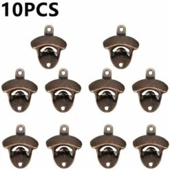 10 Pezzi Apribottiglie Da Birra Apribottiglie Da Bar Da Cucina Apribottiglie Da Parete Apribottiglie Da Birra