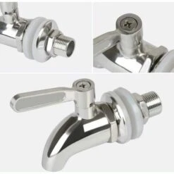 Rubinetto Per Botte, Distributore Di Bevande, Rubinetto Per Botte Di Birra, Rubinetto Per Vino - Acciaio Inossidabile E Dimensioni 12 Mm 9 Rubinetto Per Botte, Distributore Di Bevande, Rubinetto Per Botte Di Birra, Rubinetto Per Vino - Acciaio Inossidabile E Dimensioni 12 Mm -Elettrodomestici Negozio 99851861 4