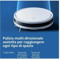 Xiaomi E10 Aspirapolvere Robot 0.4 Litri Senza Sacchetto Bianco -Elettrodomestici Negozio 99968065 5